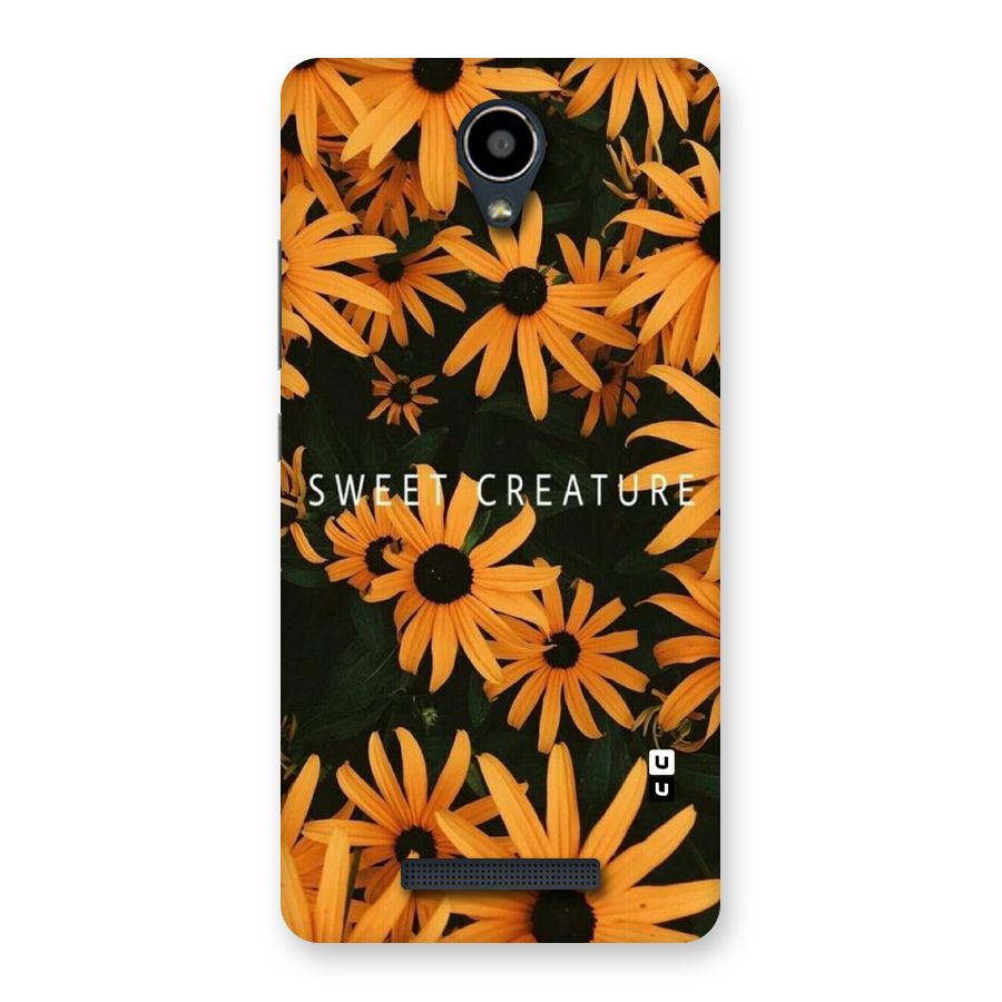 Sweet Creature Back Case for Redmi Note 2