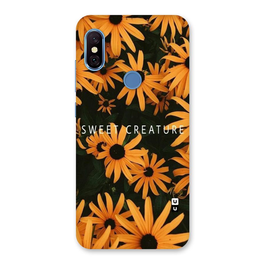 Sweet Creature Back Case for Redmi Note 6 Pro