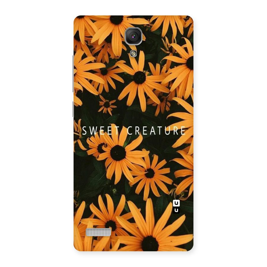 Sweet Creature Back Case for Redmi Note Prime