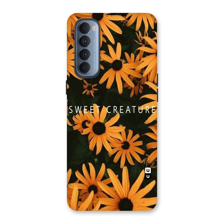 Sweet Creature Back Case for Reno4 Pro