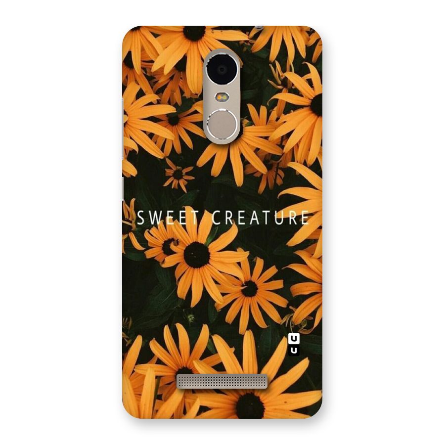 Sweet Creature Back Case for Xiaomi Redmi Note 3