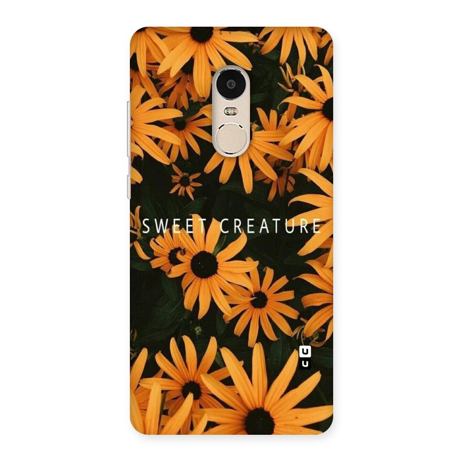 Sweet Creature Back Case for Xiaomi Redmi Note 4