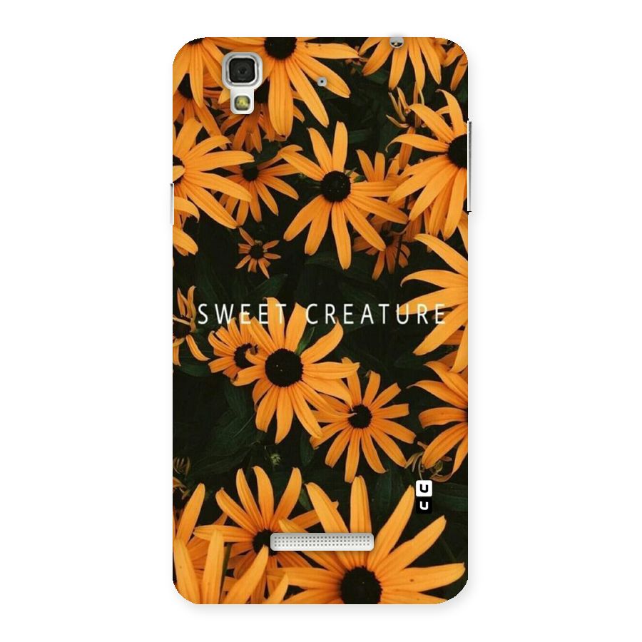 Sweet Creature Back Case for Yu Yureka