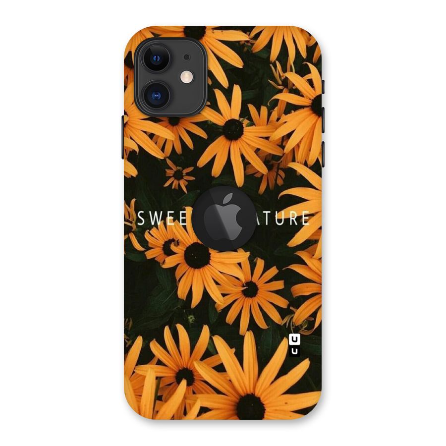 Sweet Creature Back Case for iPhone 11 Logo Cut