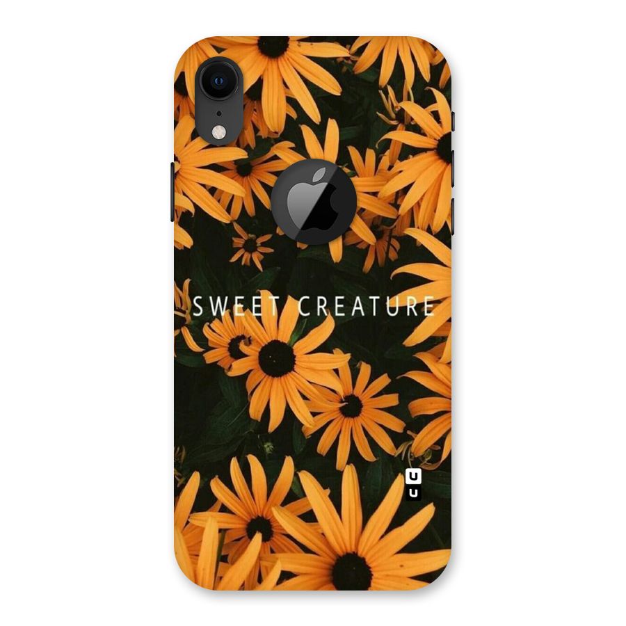 Sweet Creature Back Case for iPhone XR Logo Cut