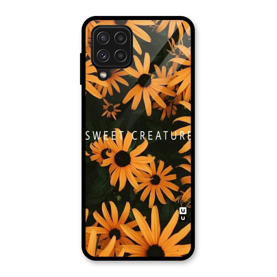 Sweet Creature Glass Back Case for Galaxy A22 4G