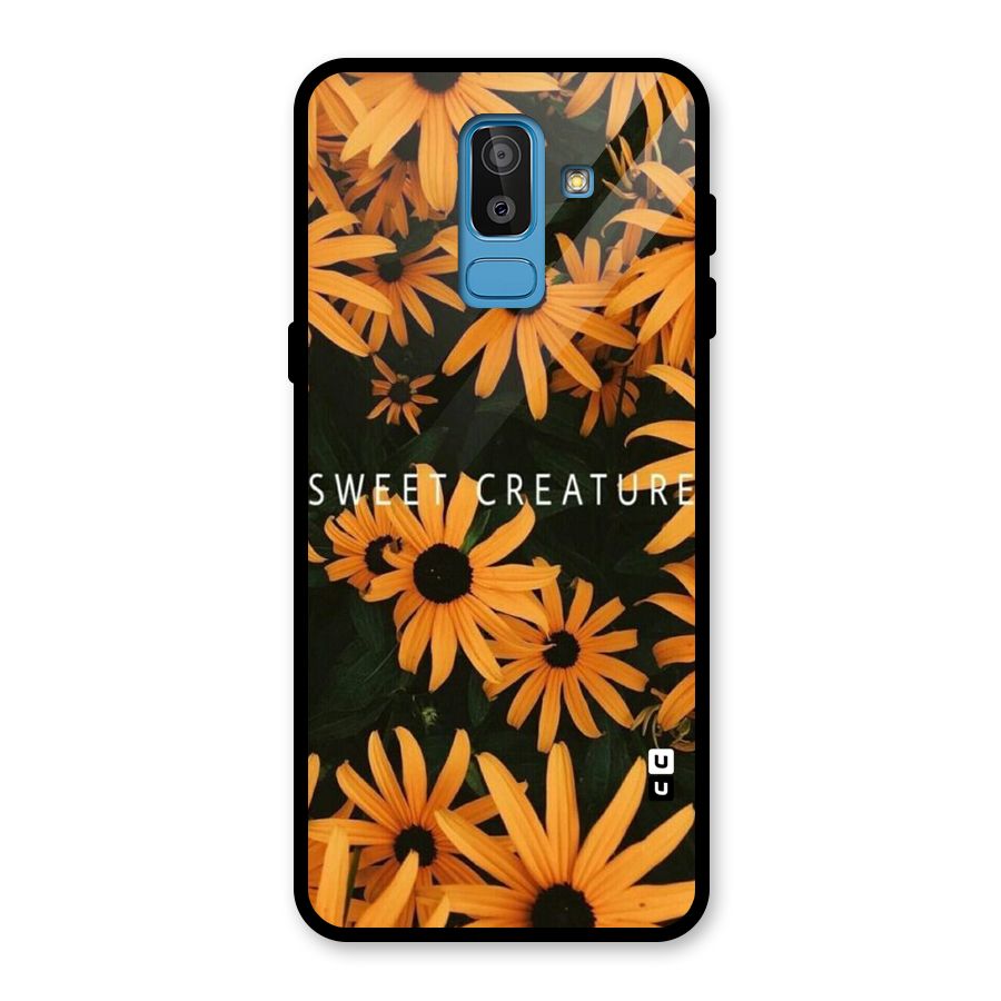 Sweet Creature Glass Back Case for Galaxy J8