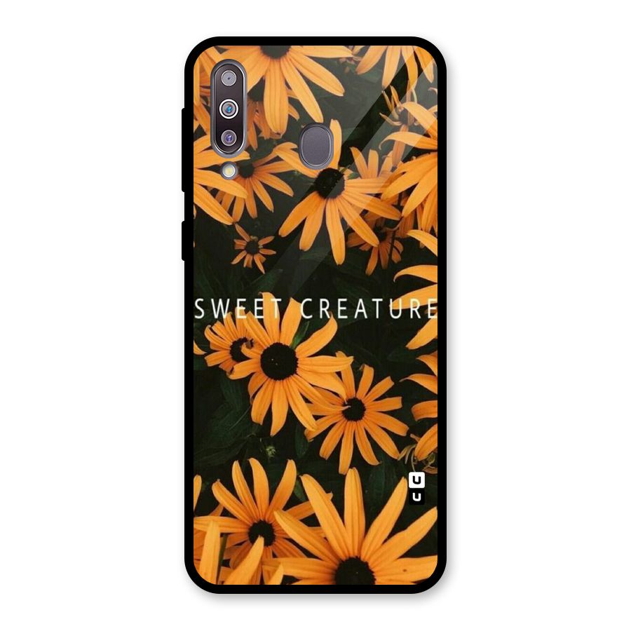 Sweet Creature Glass Back Case for Galaxy M30