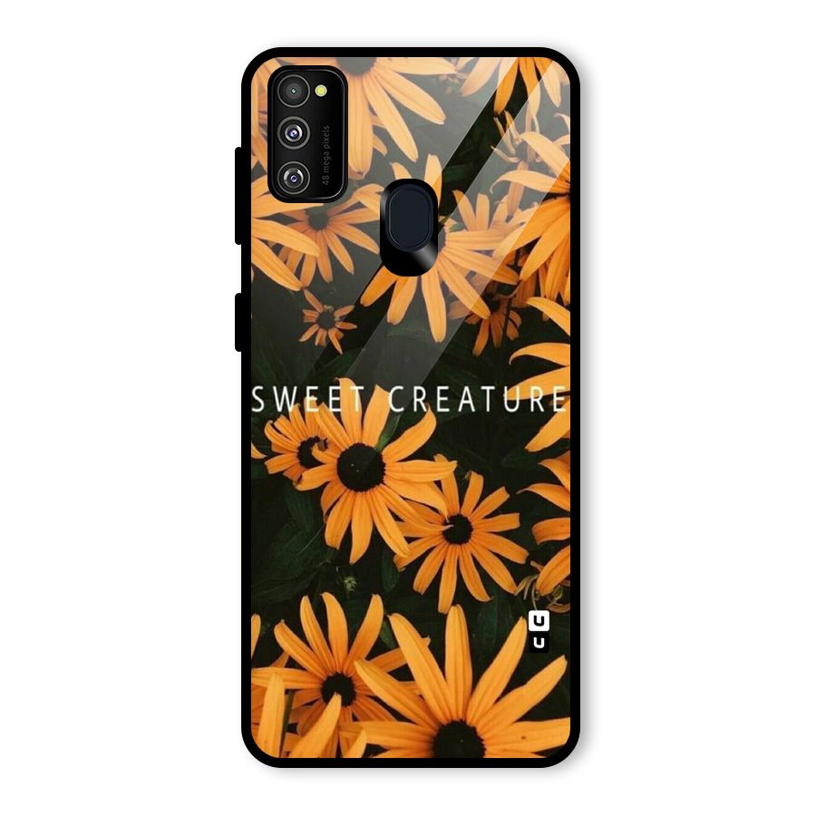 Sweet Creature Glass Back Case for Galaxy M30s