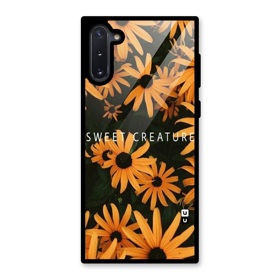 Sweet Creature Glass Back Case for Galaxy Note 10