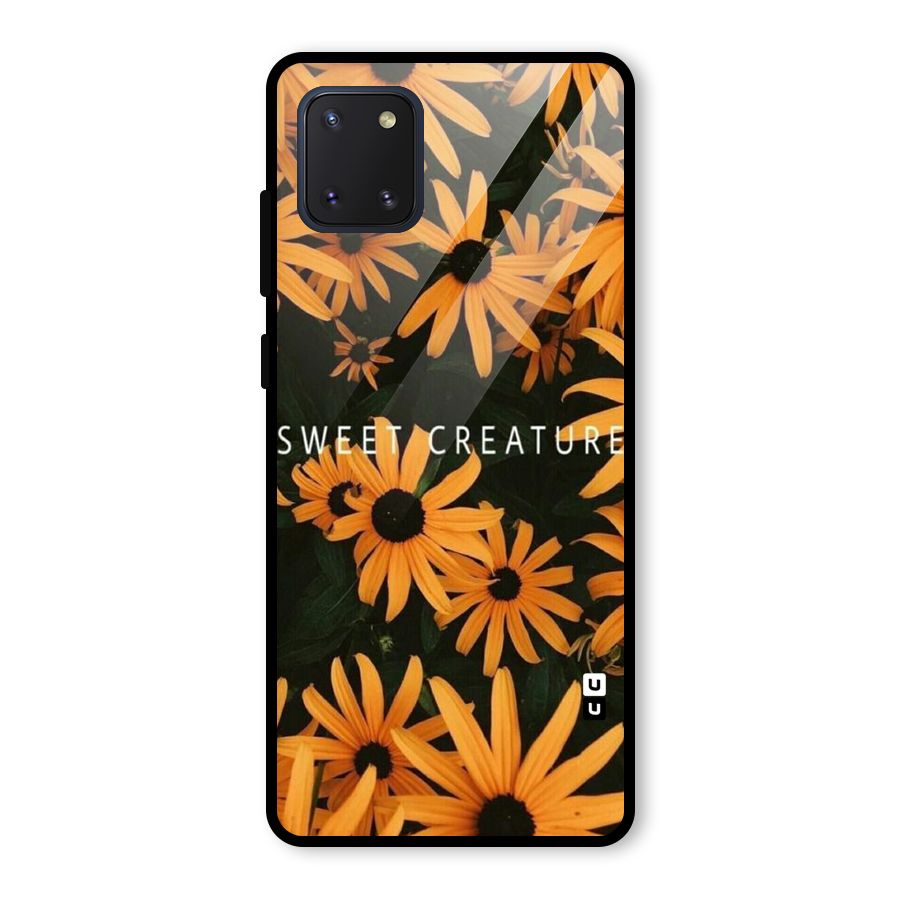 Sweet Creature Glass Back Case for Galaxy Note 10 Lite