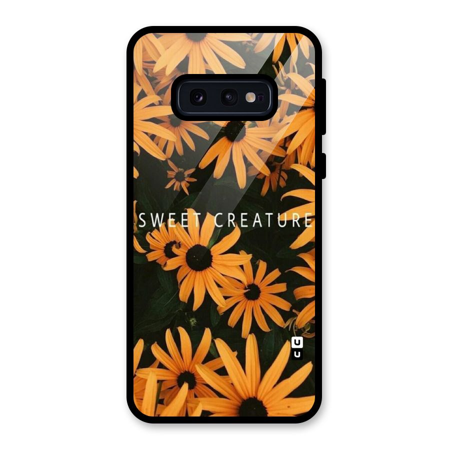 Sweet Creature Glass Back Case for Galaxy S10e