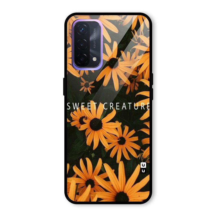 Sweet Creature Glass Back Case for Oppo A74 5G