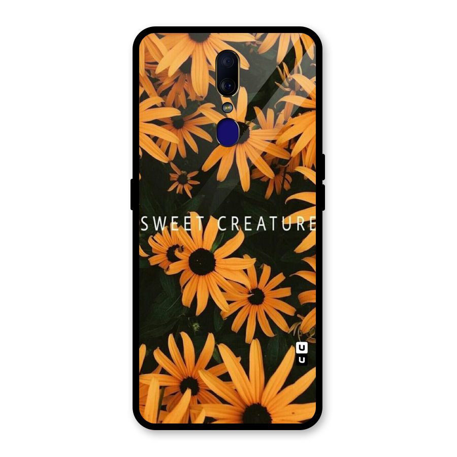 Sweet Creature Glass Back Case for Oppo F11