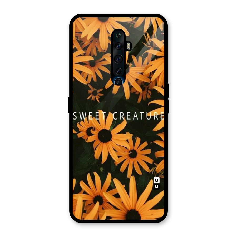 Sweet Creature Glass Back Case for Oppo Reno2 F