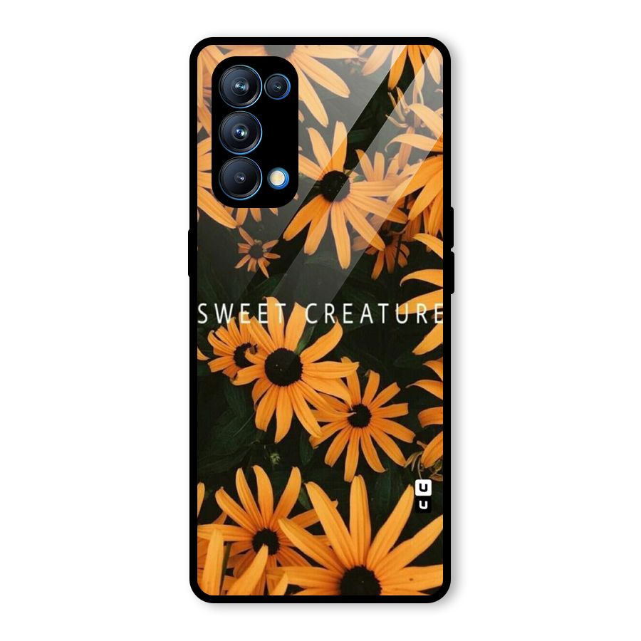 Sweet Creature Glass Back Case for Oppo Reno5 Pro 5G
