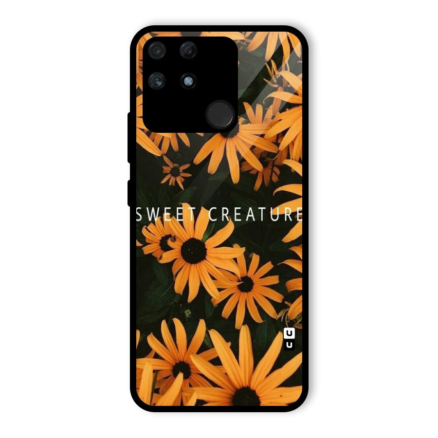 Sweet Creature Glass Back Case for Realme Narzo 50A
