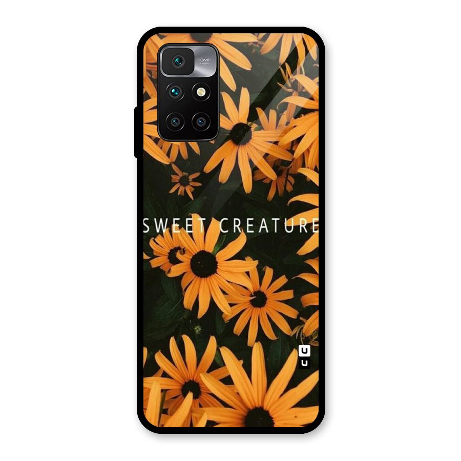 Sweet Creature Glass Back Case for Redmi 10 Prime