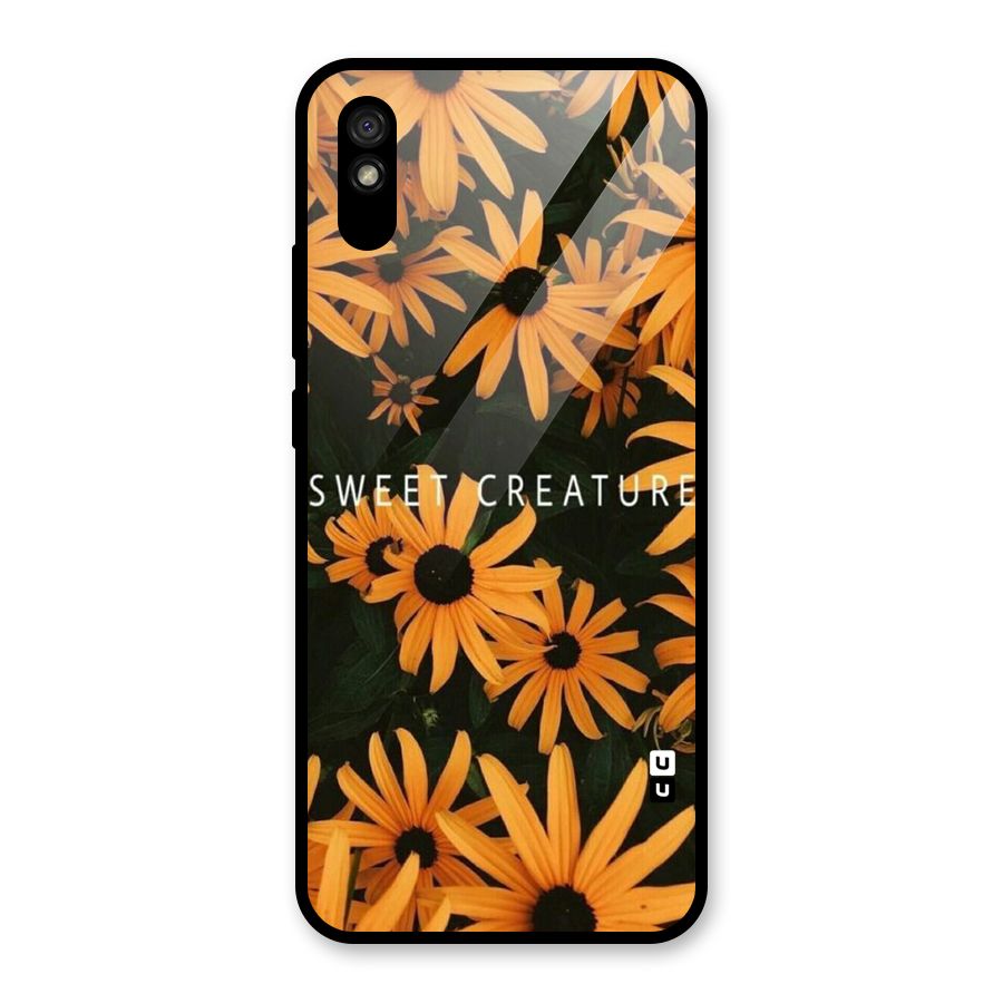 Sweet Creature Glass Back Case for Redmi 9i
