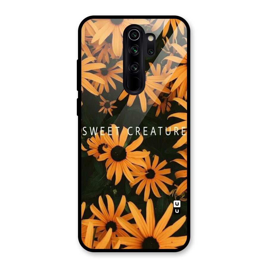 Sweet Creature Glass Back Case for Redmi Note 8 Pro