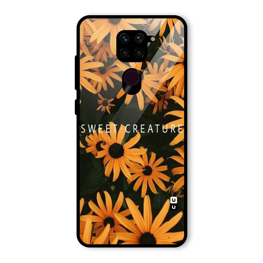 Sweet Creature Glass Back Case for Redmi Note 9