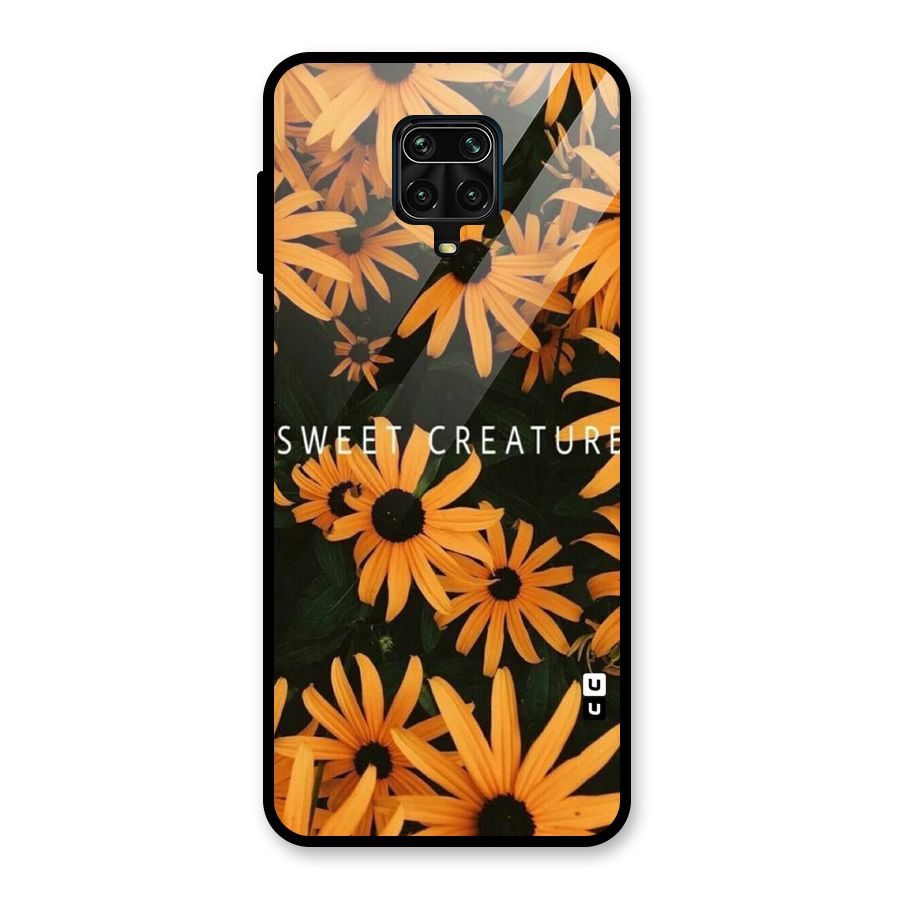 Sweet Creature Glass Back Case for Redmi Note 9 Pro Max