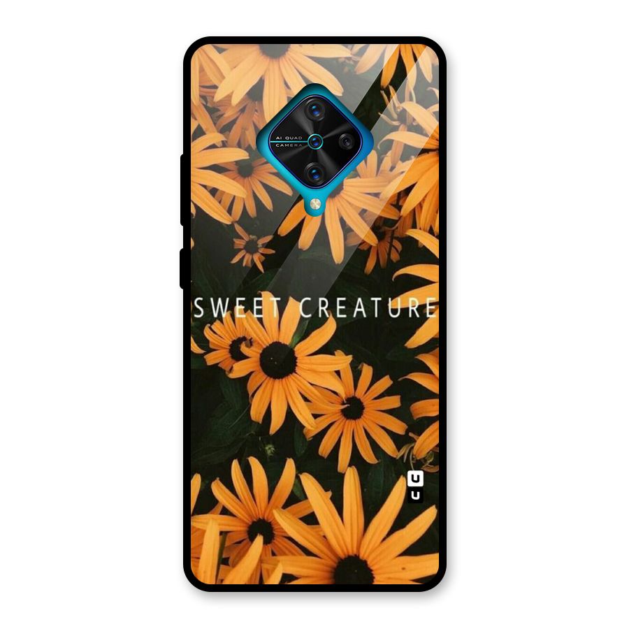 Sweet Creature Glass Back Case for Vivo S1 Pro
