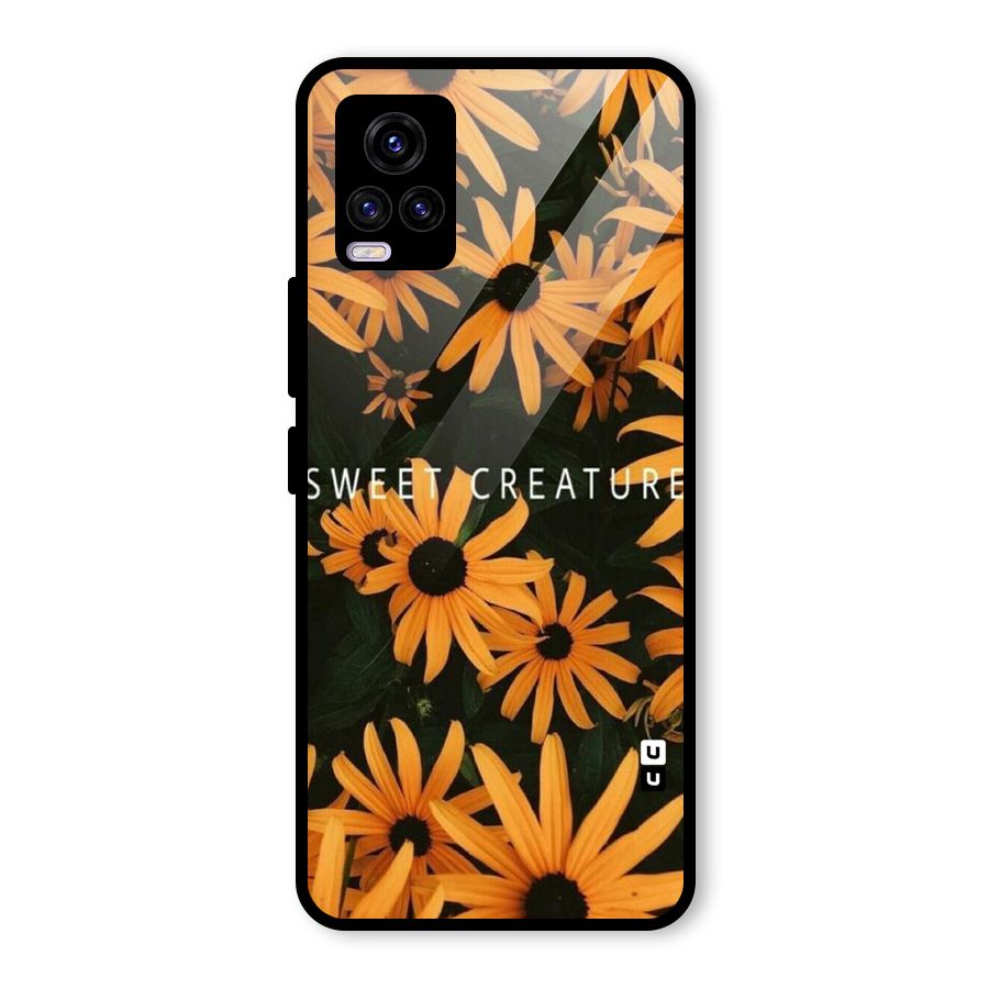 Sweet Creature Glass Back Case for Vivo V20