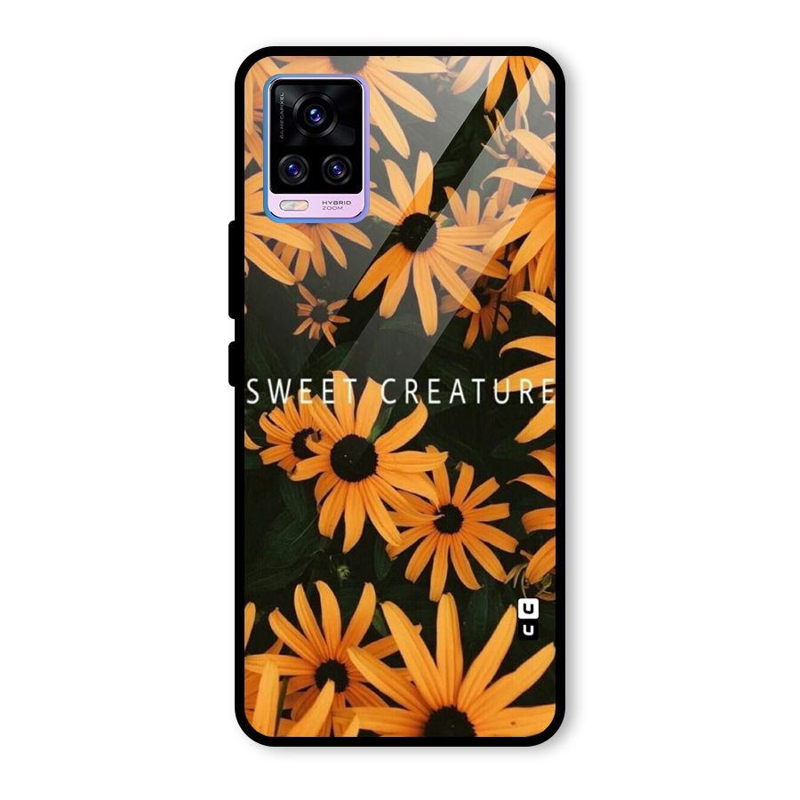 Sweet Creature Glass Back Case for Vivo V20 Pro