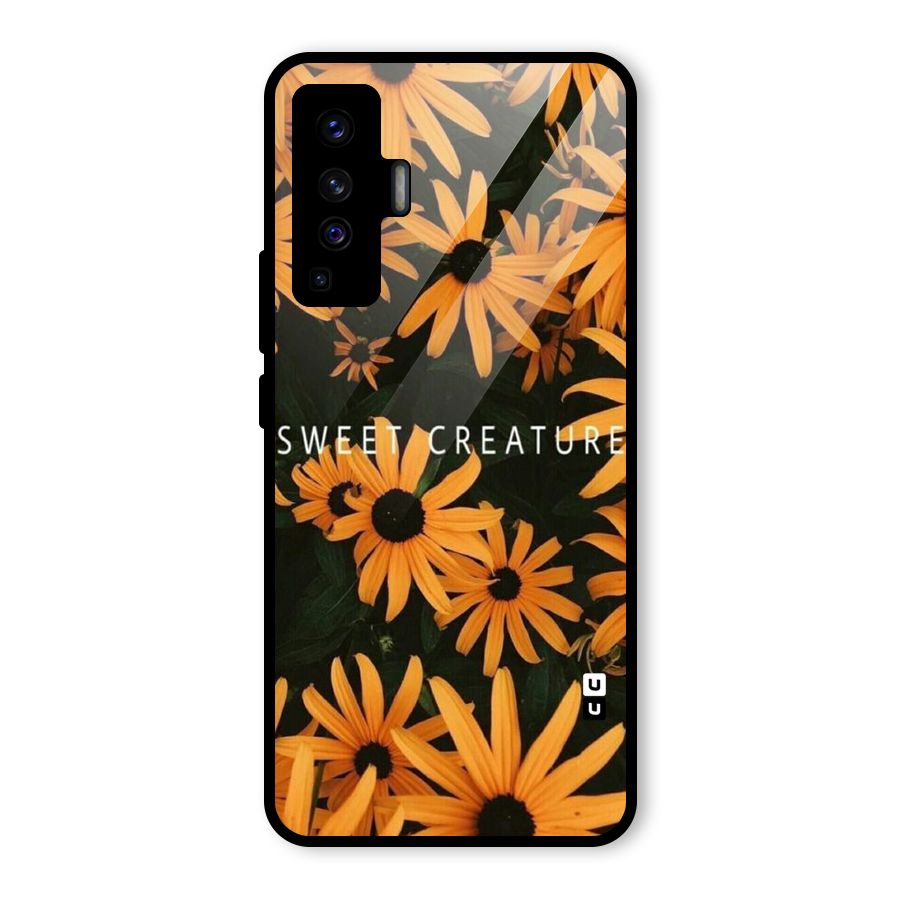 Sweet Creature Glass Back Case for Vivo X50