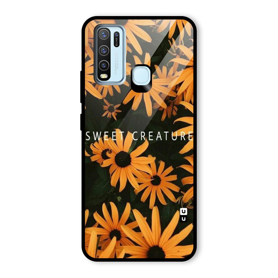 Sweet Creature Glass Back Case for Vivo Y30