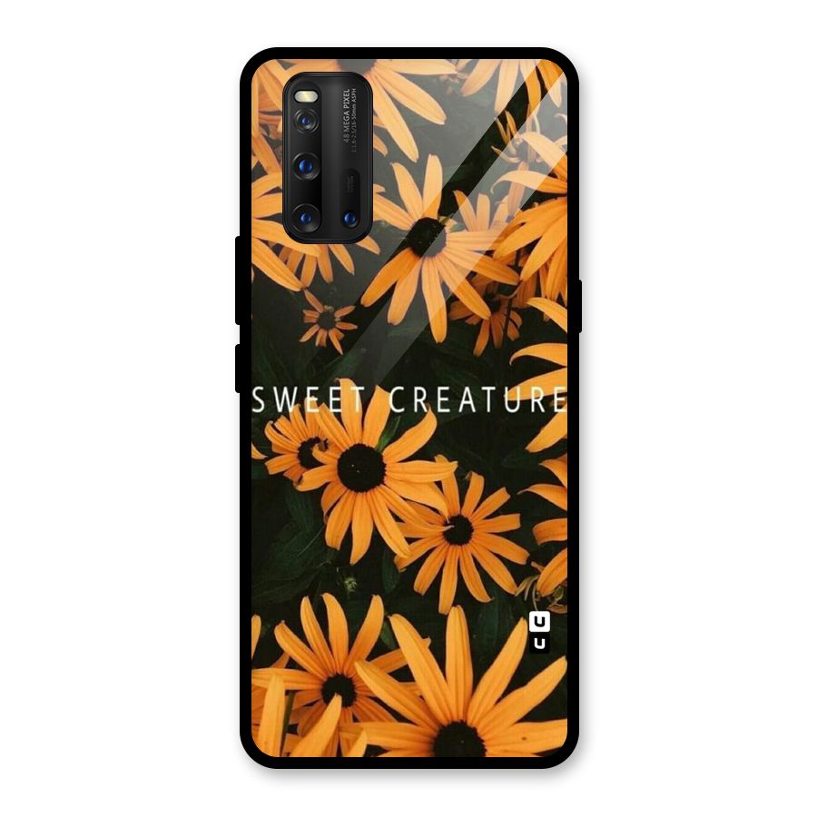 Sweet Creature Glass Back Case for Vivo iQOO 3