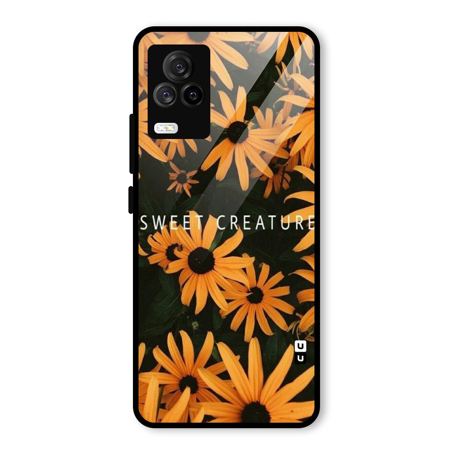 Sweet Creature Glass Back Case for Vivo iQOO 7 Legend 5G