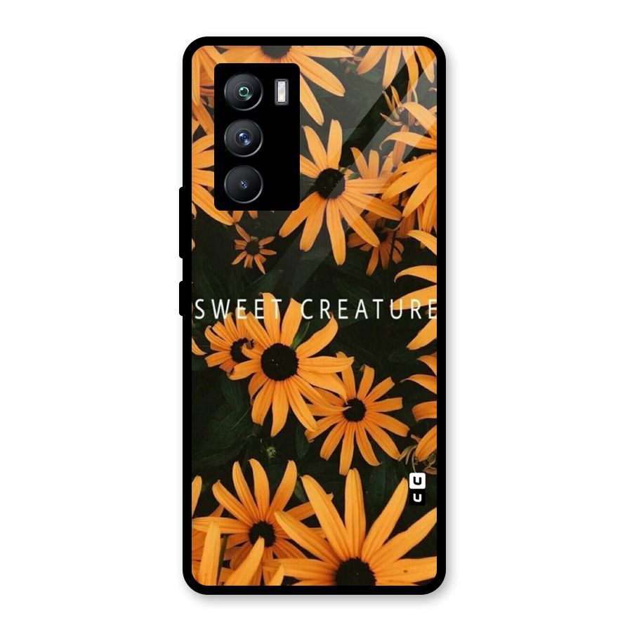 Sweet Creature Glass Back Case for Vivo iQOO 9 SE