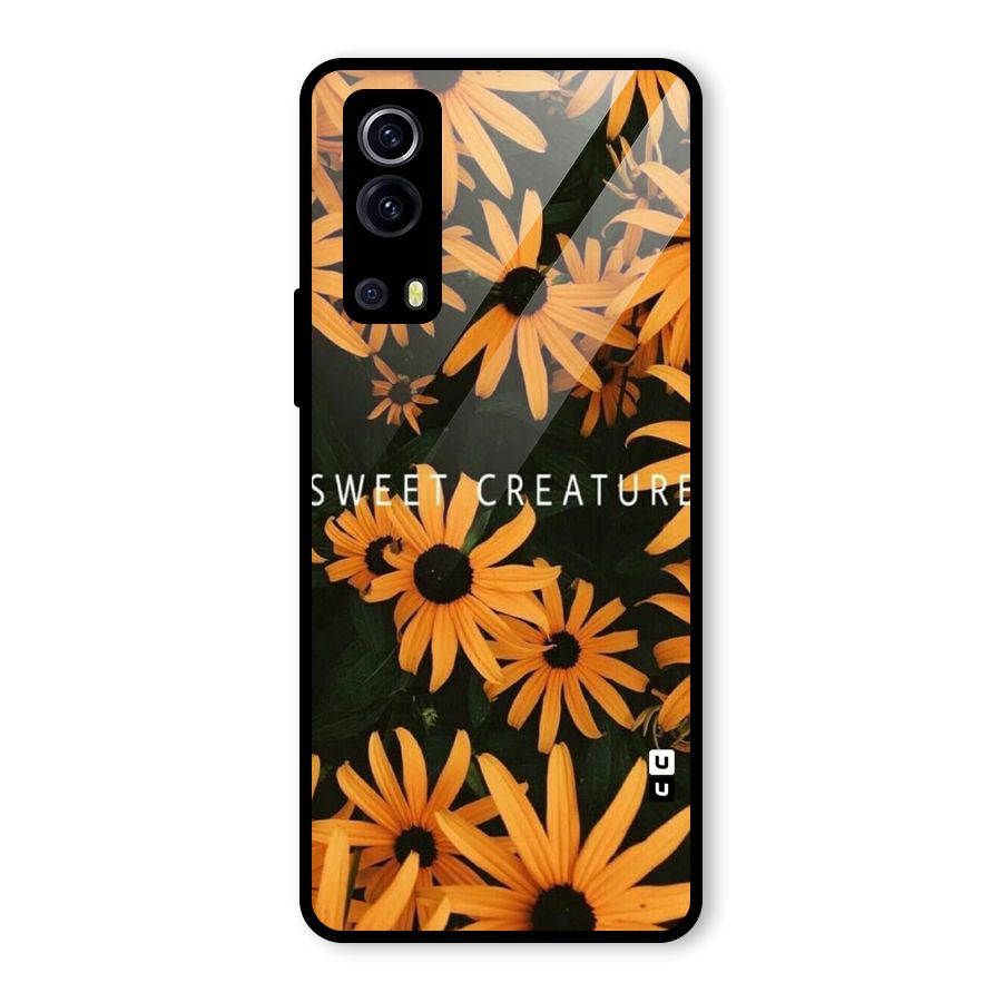 Sweet Creature Glass Back Case for Vivo iQOO Z3