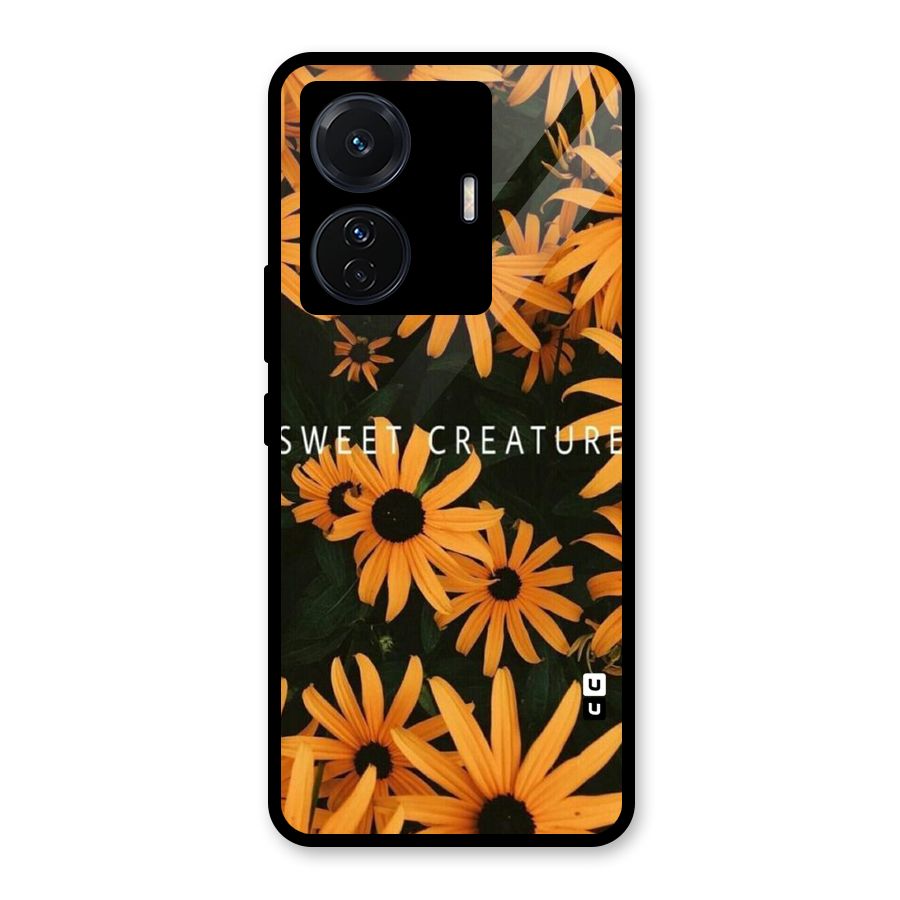 Sweet Creature Glass Back Case for Vivo iQOO Z6 Pro