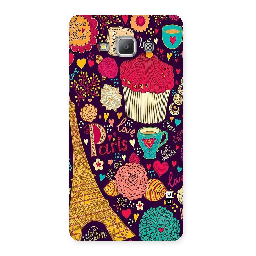 Sweet Love Back Case for Galaxy A7