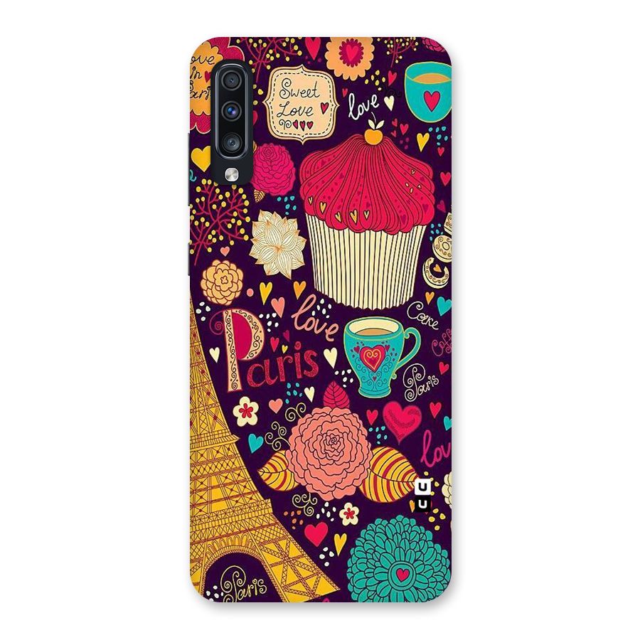 Sweet Love Back Case for Galaxy A70