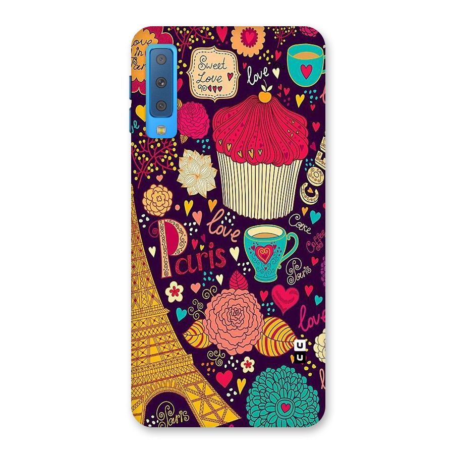 Sweet Love Back Case for Galaxy A7 (2018)