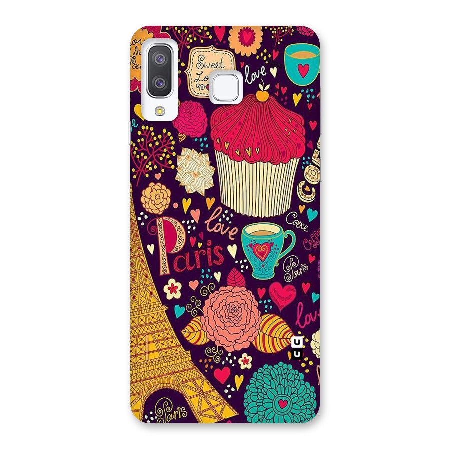 Sweet Love Back Case for Galaxy A8 Star