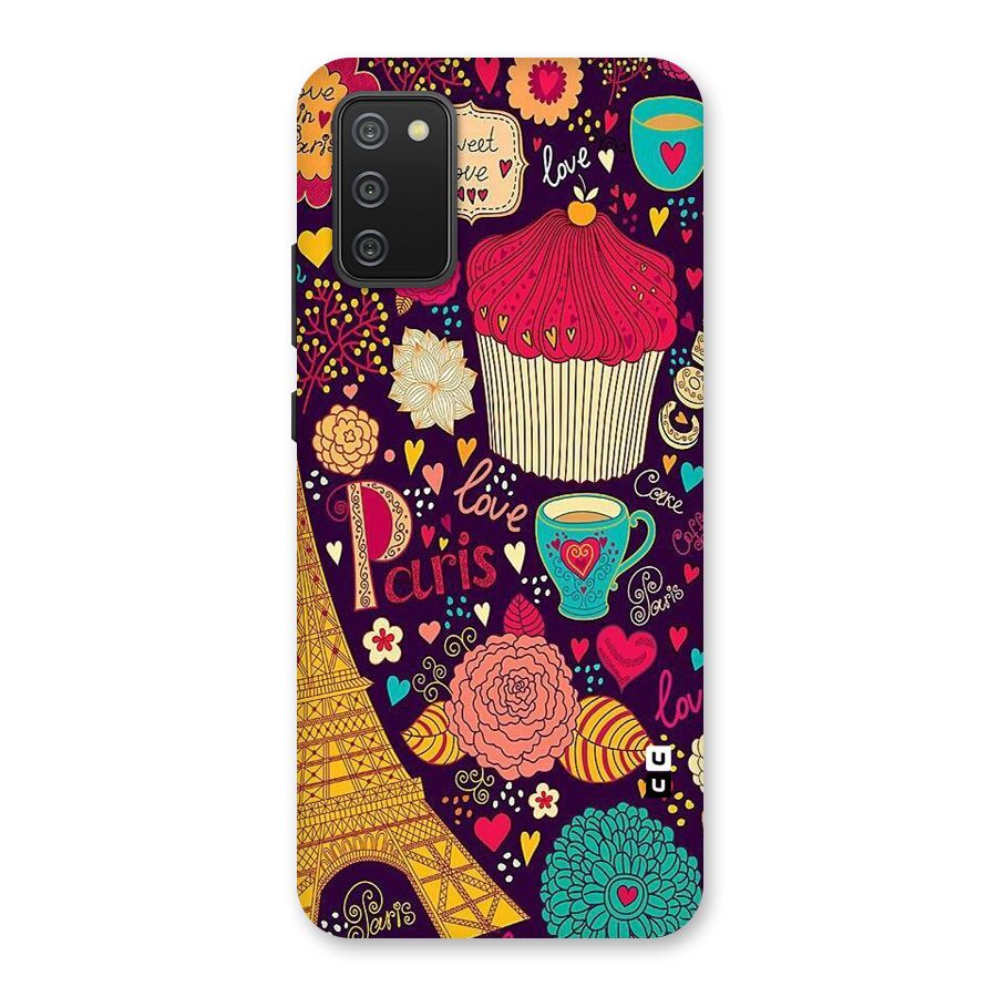 Sweet Love Back Case for Galaxy M02s