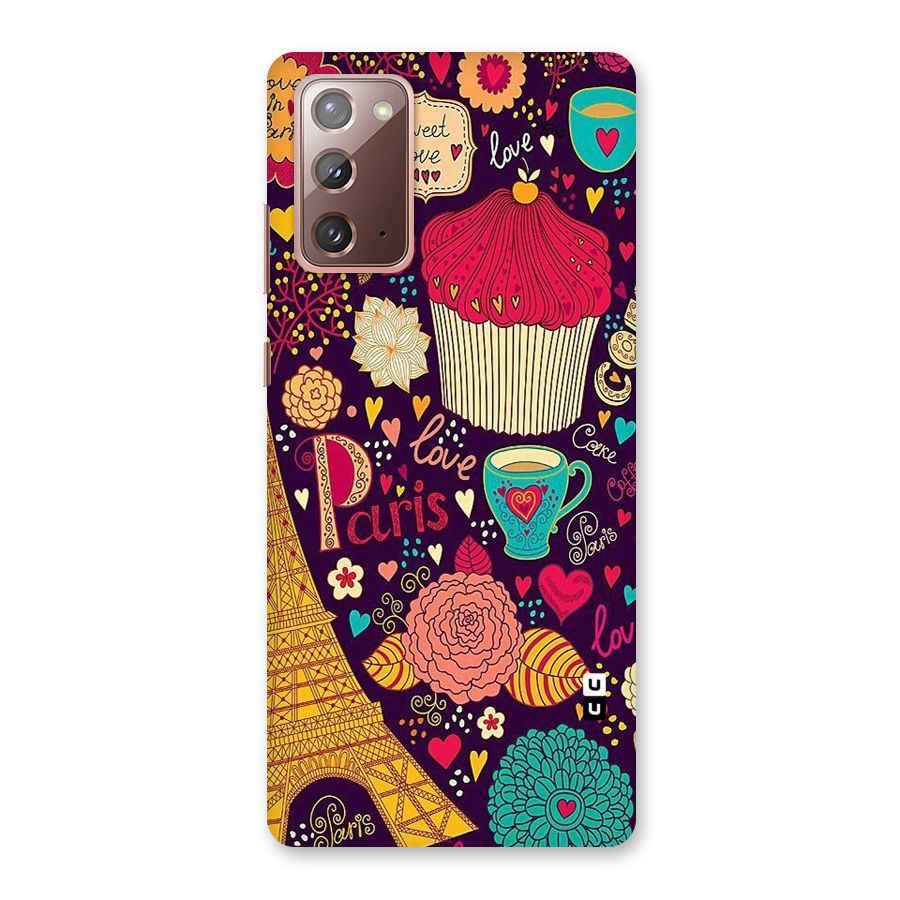 Sweet Love Back Case for Galaxy Note 20