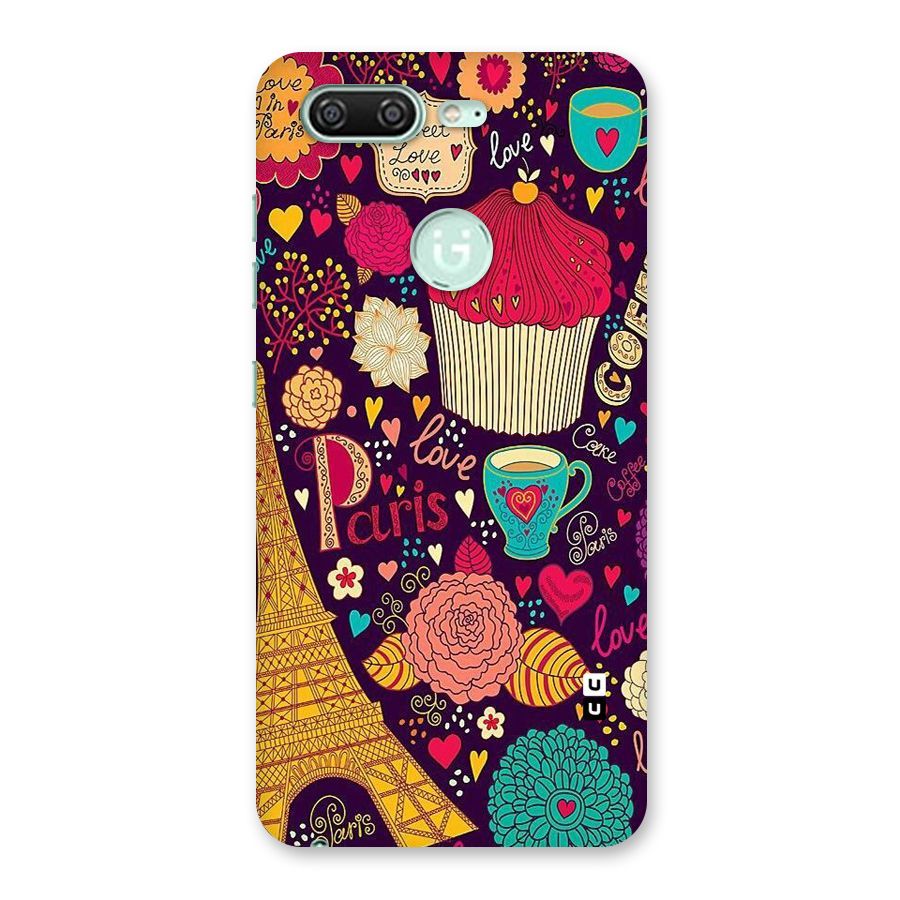 Sweet Love Back Case for Gionee S10