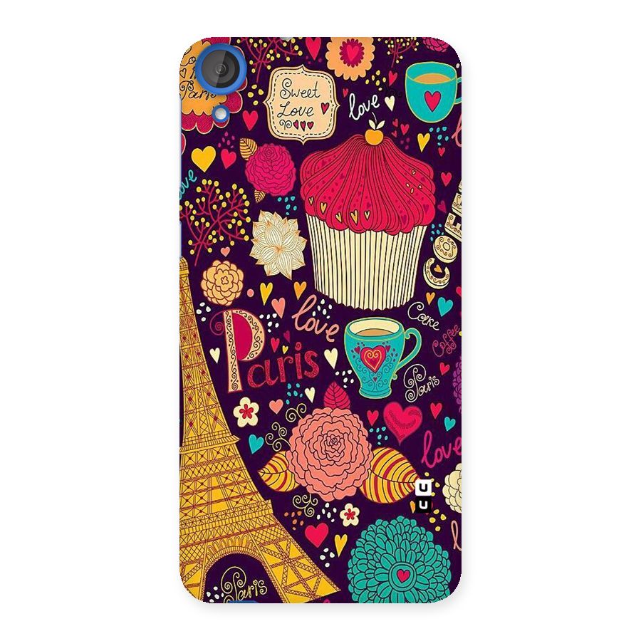 Sweet Love Back Case for HTC Desire 820