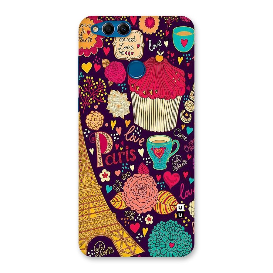 Sweet Love Back Case for Honor 7X
