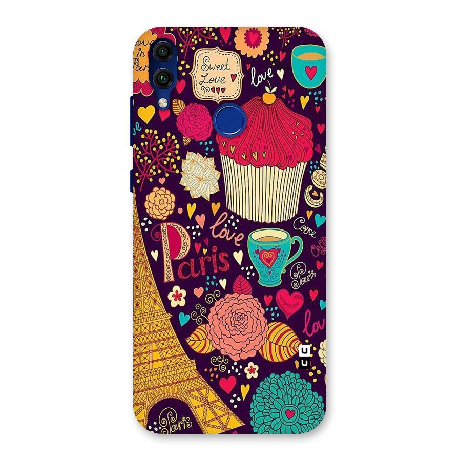 Sweet Love Back Case for Honor 8C