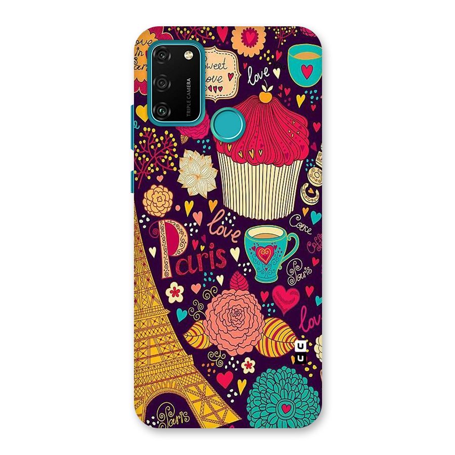 Sweet Love Back Case for Honor 9A