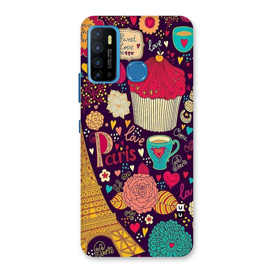 Sweet Love Back Case for Infinix Hot 9