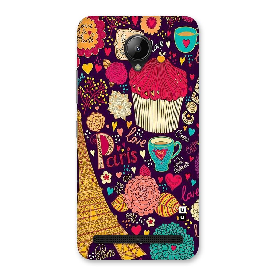 Sweet Love Back Case for Lenovo C2