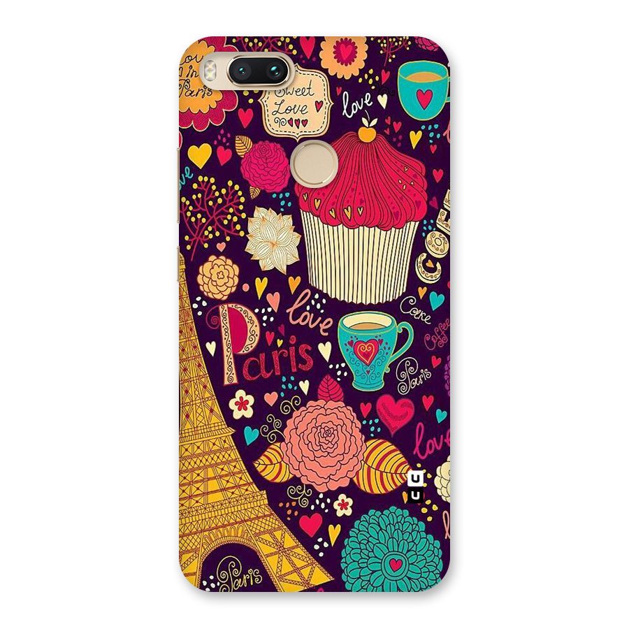 Sweet Love Back Case for Mi A1